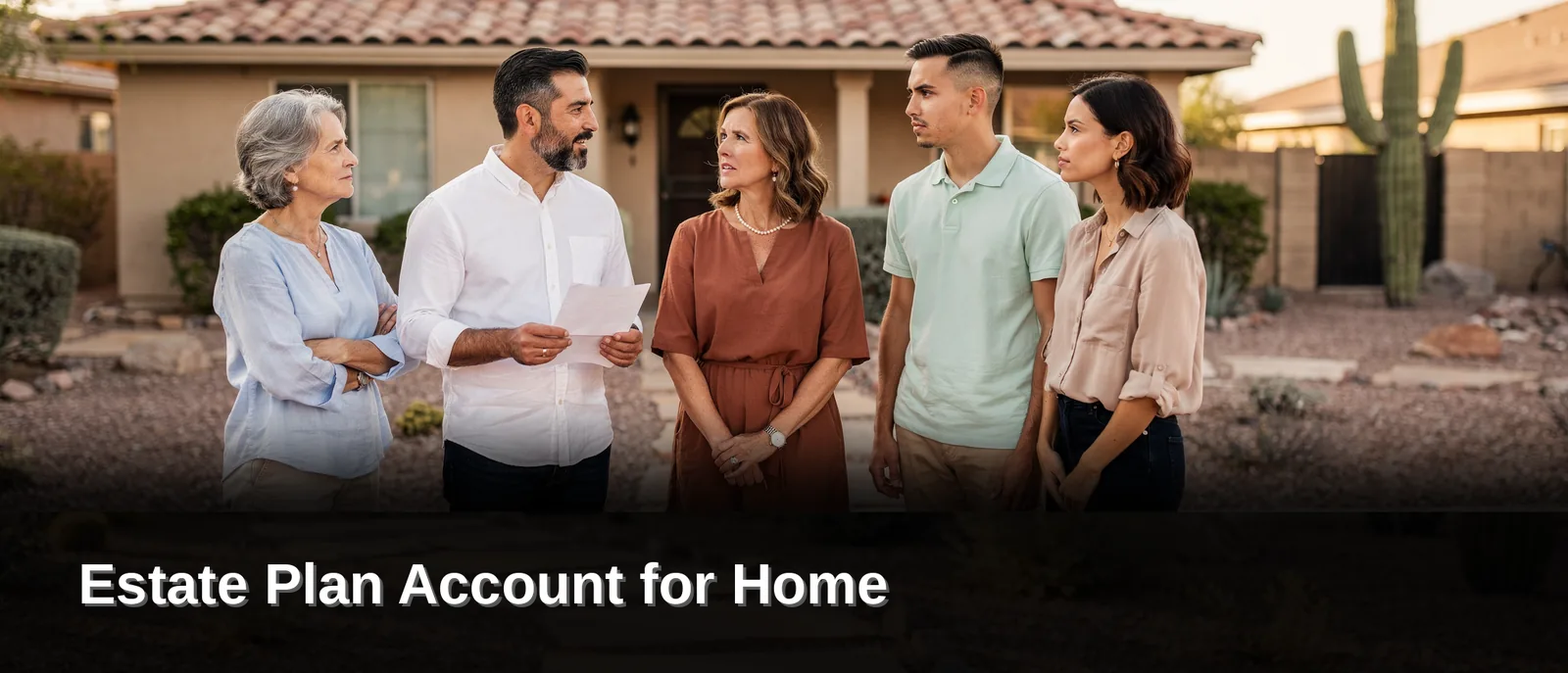 Estate Plan Account for Home in Arizona
