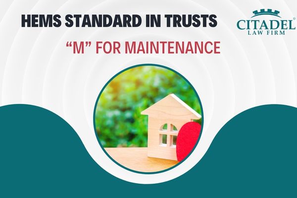 HEMS Standard in Trusts - M for Maintenance