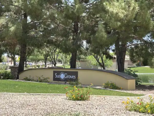 Community Entrance - Sun Groves in Chandler