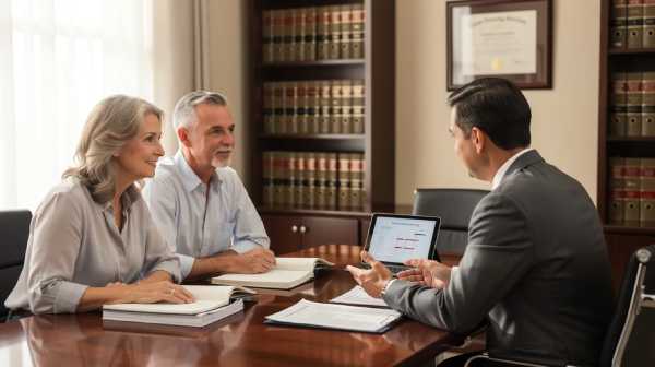 Couple planning their estate with inheritance lawyer | Citadel Law Firm