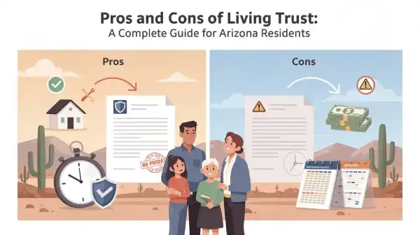 Pros and Cons of Living Trust- A Complete Guide for Arizona Residents (2026)