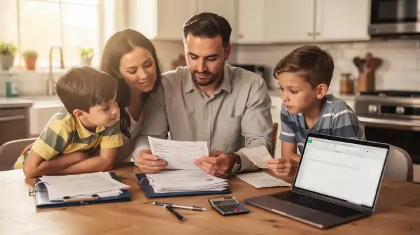 Estate Planning After someone passes away in Arizona - Family Talking about their estate plan