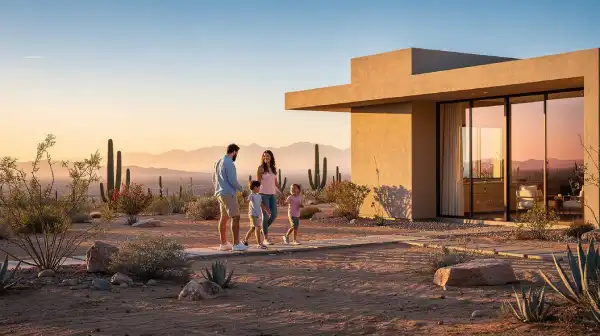 Family together in Arizona discussing their Last Will and Testament needs