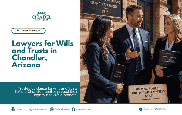 Lawyers for Wills and Trusts in Chandler, Arizona